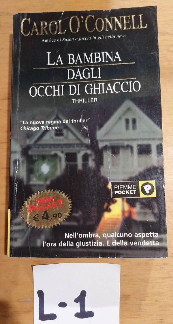 la bambina dagli occhi di ghiaccio - carol o'connell