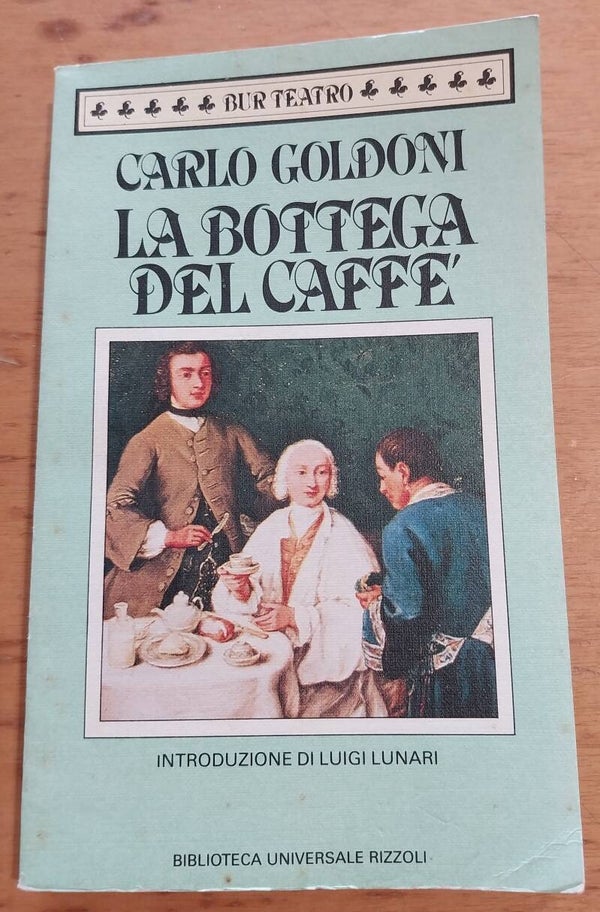 la bottega del caffè - carlo goldoni