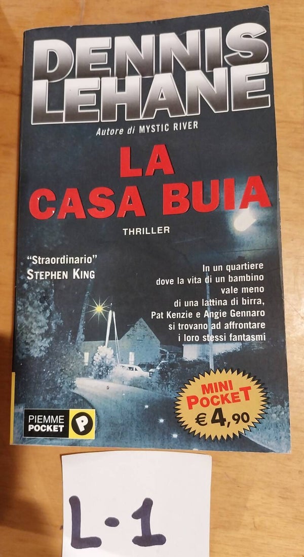 la casa buia - dennis lehane