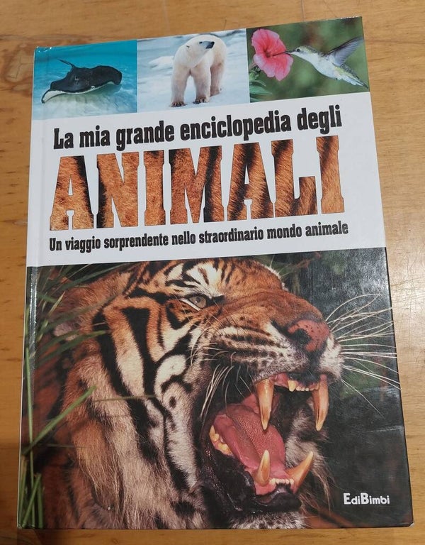 la mia grande enciclopedia degli animali - aa.vv.