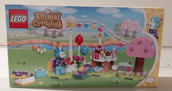 lego 77046 animal crossing julian's birthday party nintendo