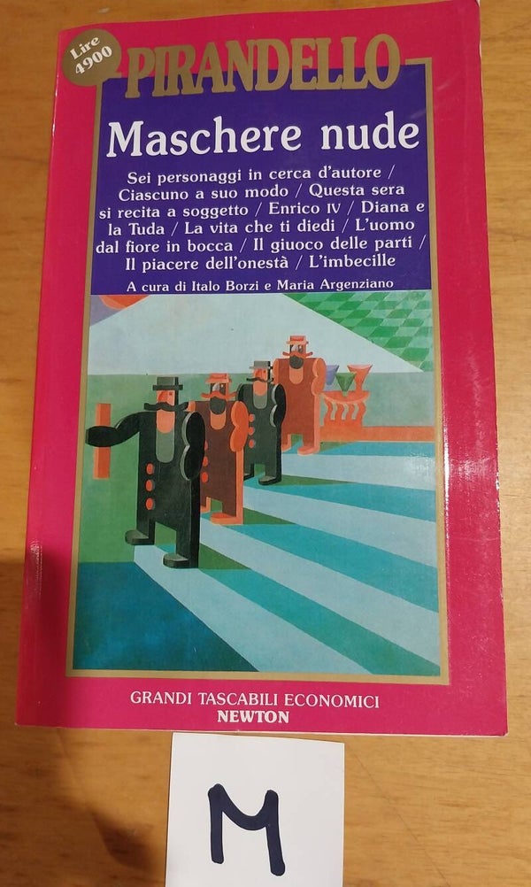 maschere nude - luigi pirandello