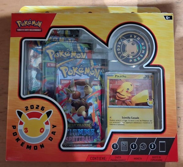Pokemon box Collezione Pokemon Day 2026 italiano