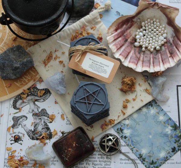 Pentagram Samhain Kruidenkaars