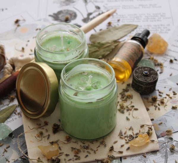 Imbolc kruidenkaars