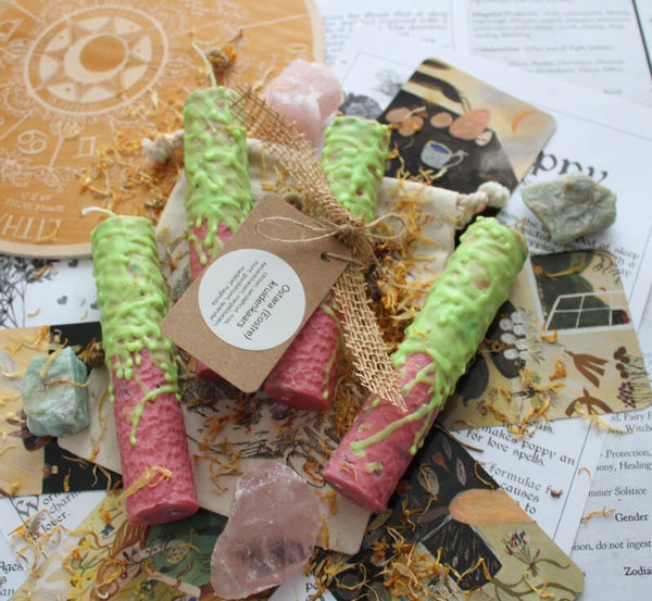 Ostara (Eostre) kruidenkaars