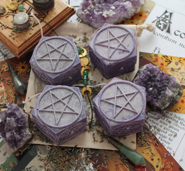 Pentagram Lughnasad Kruidenkaars
