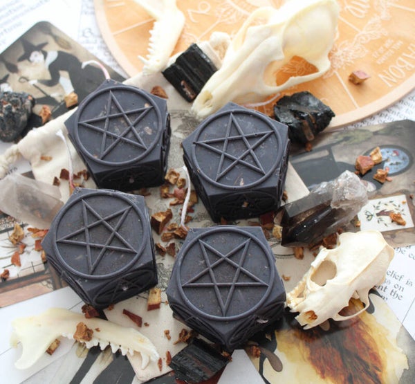 Pentagram Samhain Kruidenkaars
