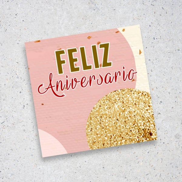 Tarjeta Feliz Aniversario