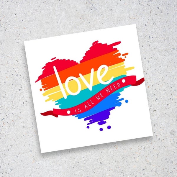 Tarjeta Love con Corazón
