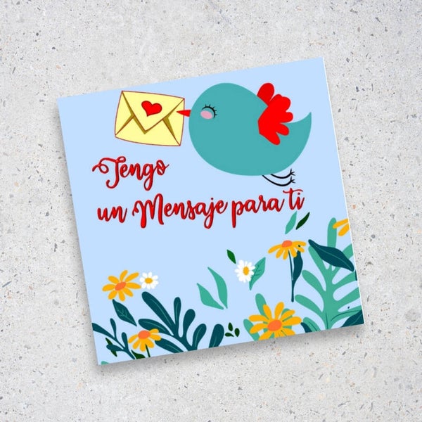 Tarjeta con Mensaje Especial