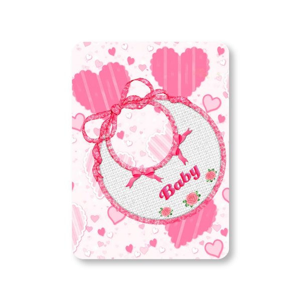 MI-117 Babero Rosa Baby