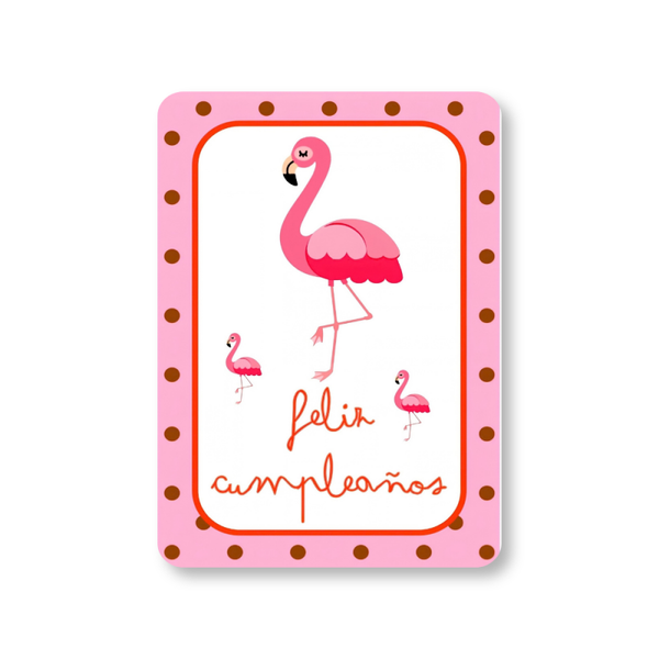 MI-19 Feliz Cumpleaños flamenco