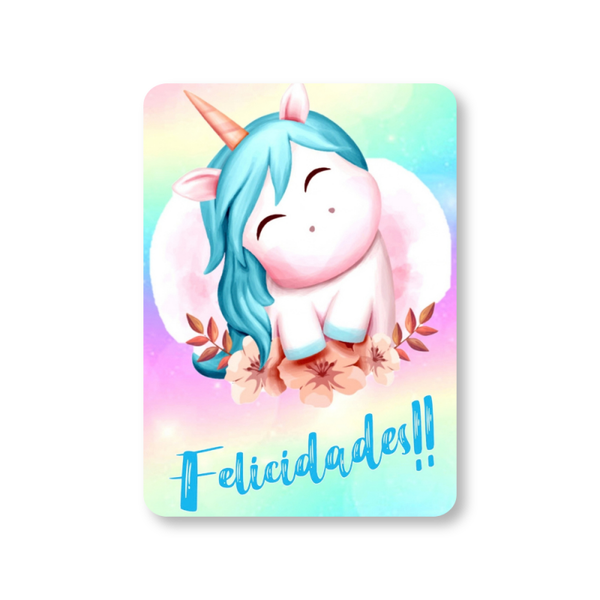 MI-196 Felicidades Unicornio