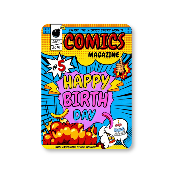 MI-201 Happy Birthday Comics
