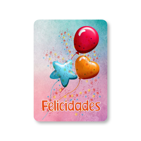 MI-309 Felicidades globos