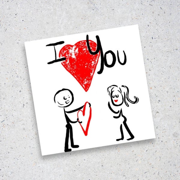 Tarjeta I-YOU Pareja