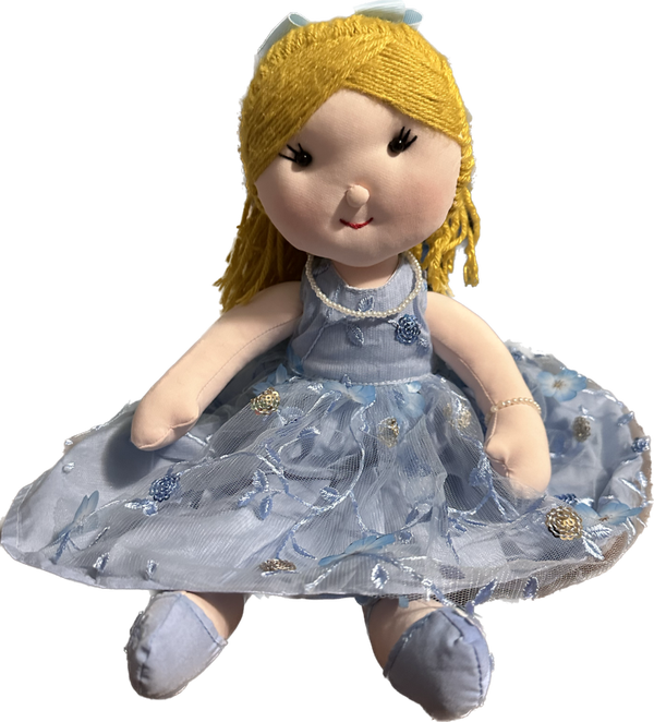 Beautiful Handmade Fabric Doll