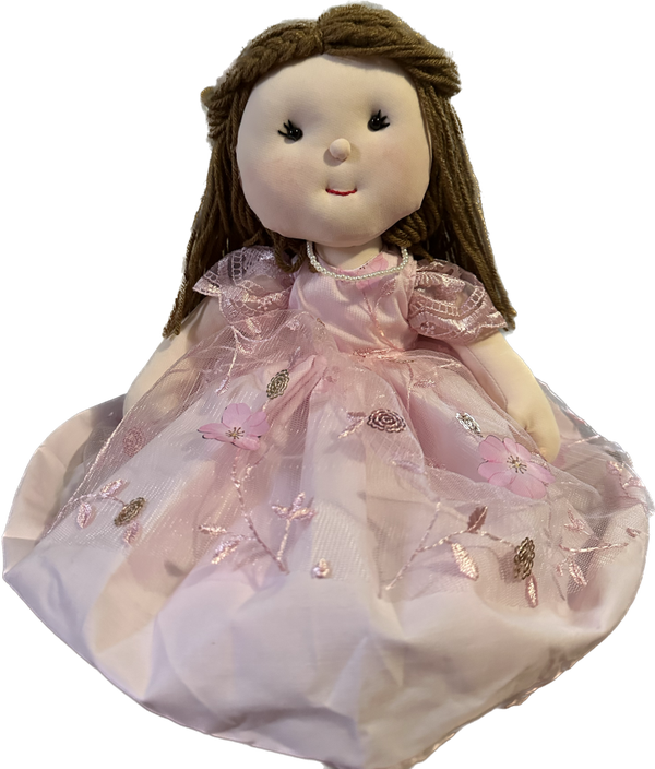 Beautiful Handmade Fabric Doll
