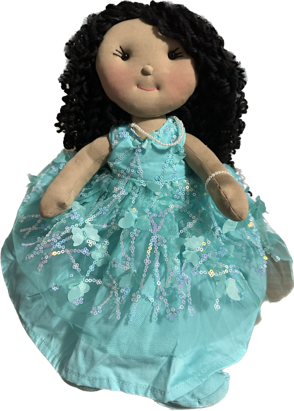 Beautiful Handmade Fabric Doll