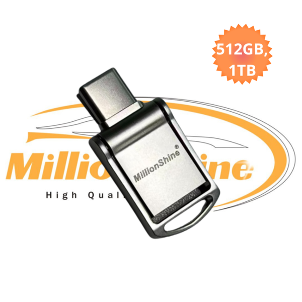 Mini Usb Stick - 512GB - 1 TB -Type-C & USB-A - Hoge Snelheid Flash Drive