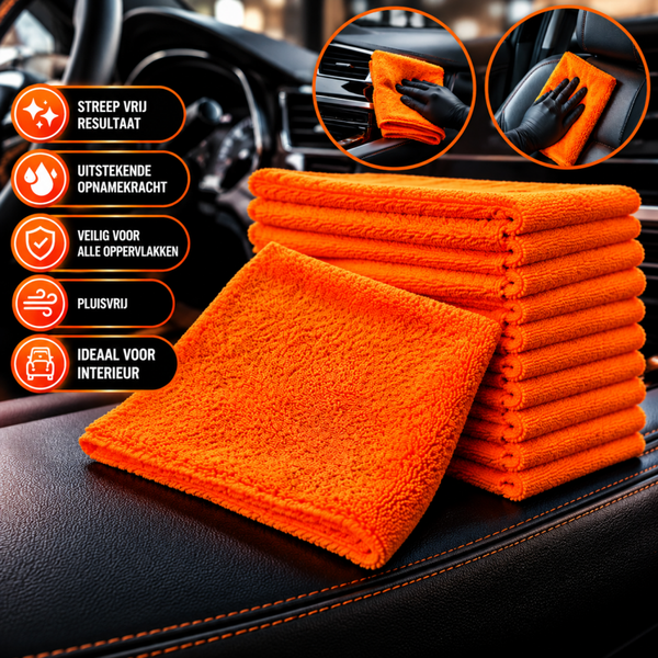 Interieur droogdoek 400GSM - Partij afname 10 stuks
