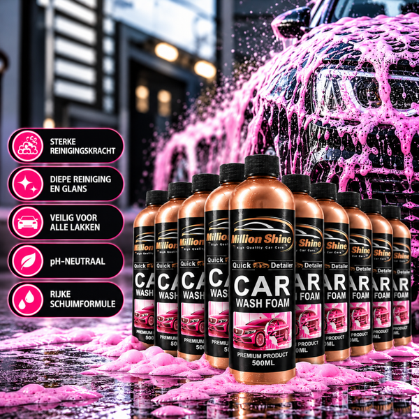 Roze Foam Shampoo - Partij afname 10 stuks
