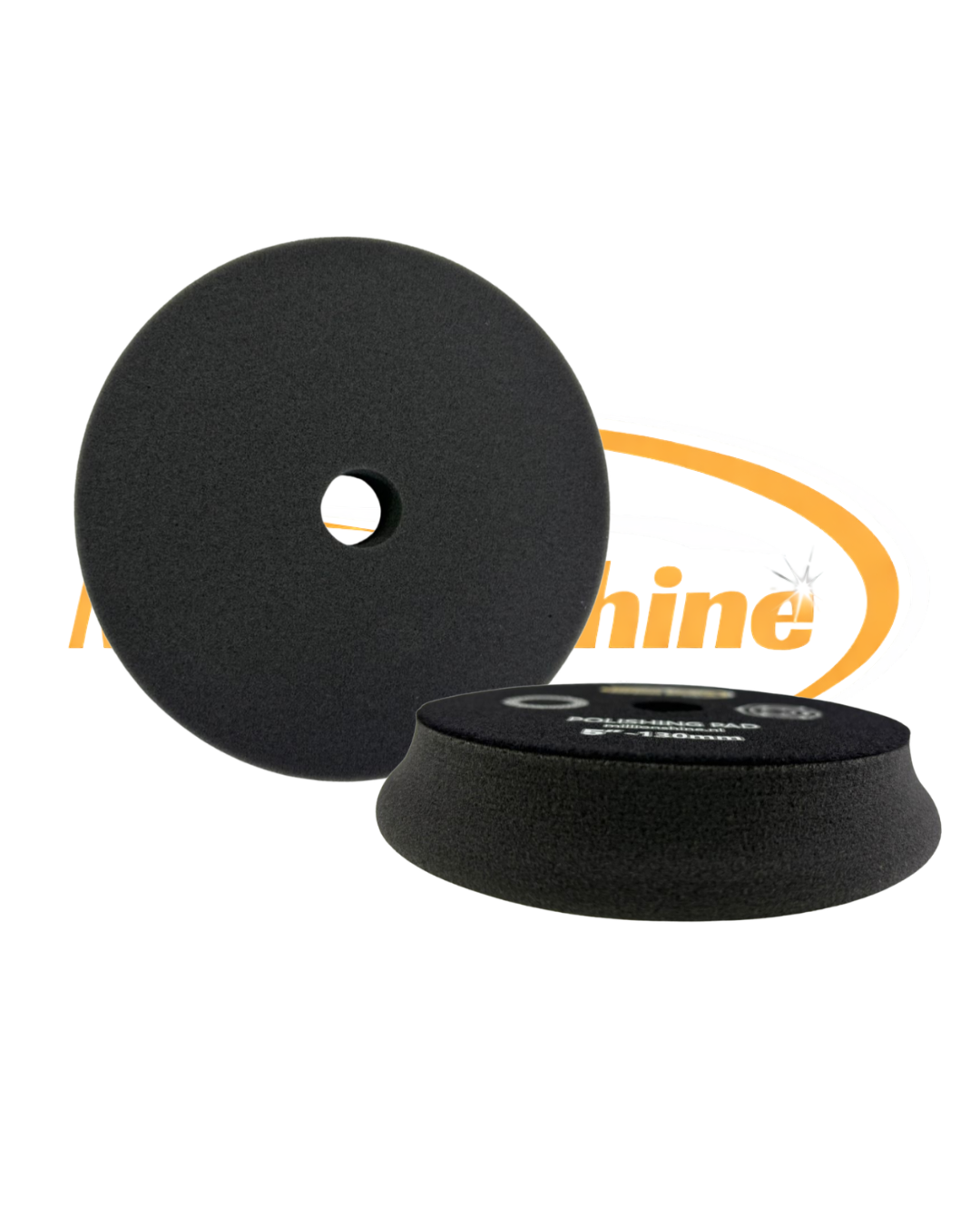 Finishing Polijstschijf 130mm (5 inch) Zwart