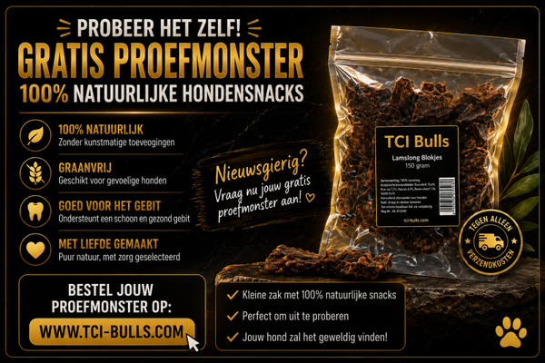 MAX 3 Gratis Proefmonster – 100% Natuurlijke Hondensnacks (alleen verzendkosten)