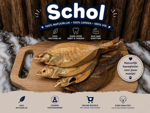 schol - 100% natuurlijke hondensnack 100 gram