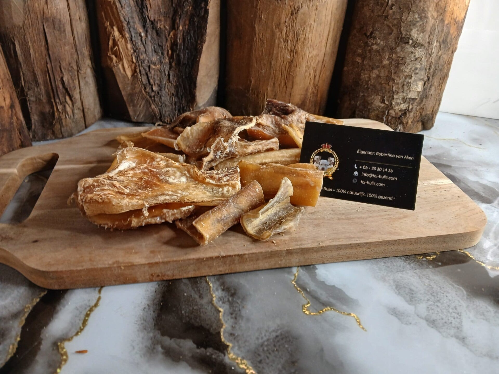 Kophuid stukjes - 100% Natuurlijke Hondensnack