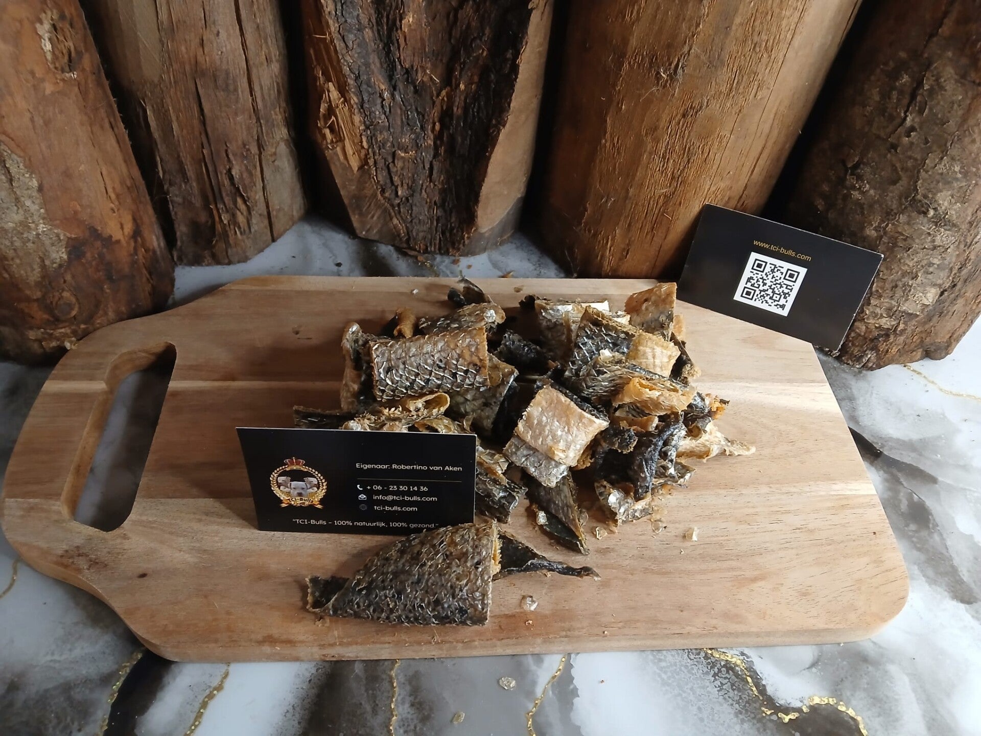 Zalmhuidsnippers - 100% Natuurlijke Hondensnack