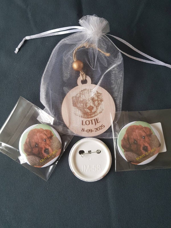 Naamplaatje voor huisdieren