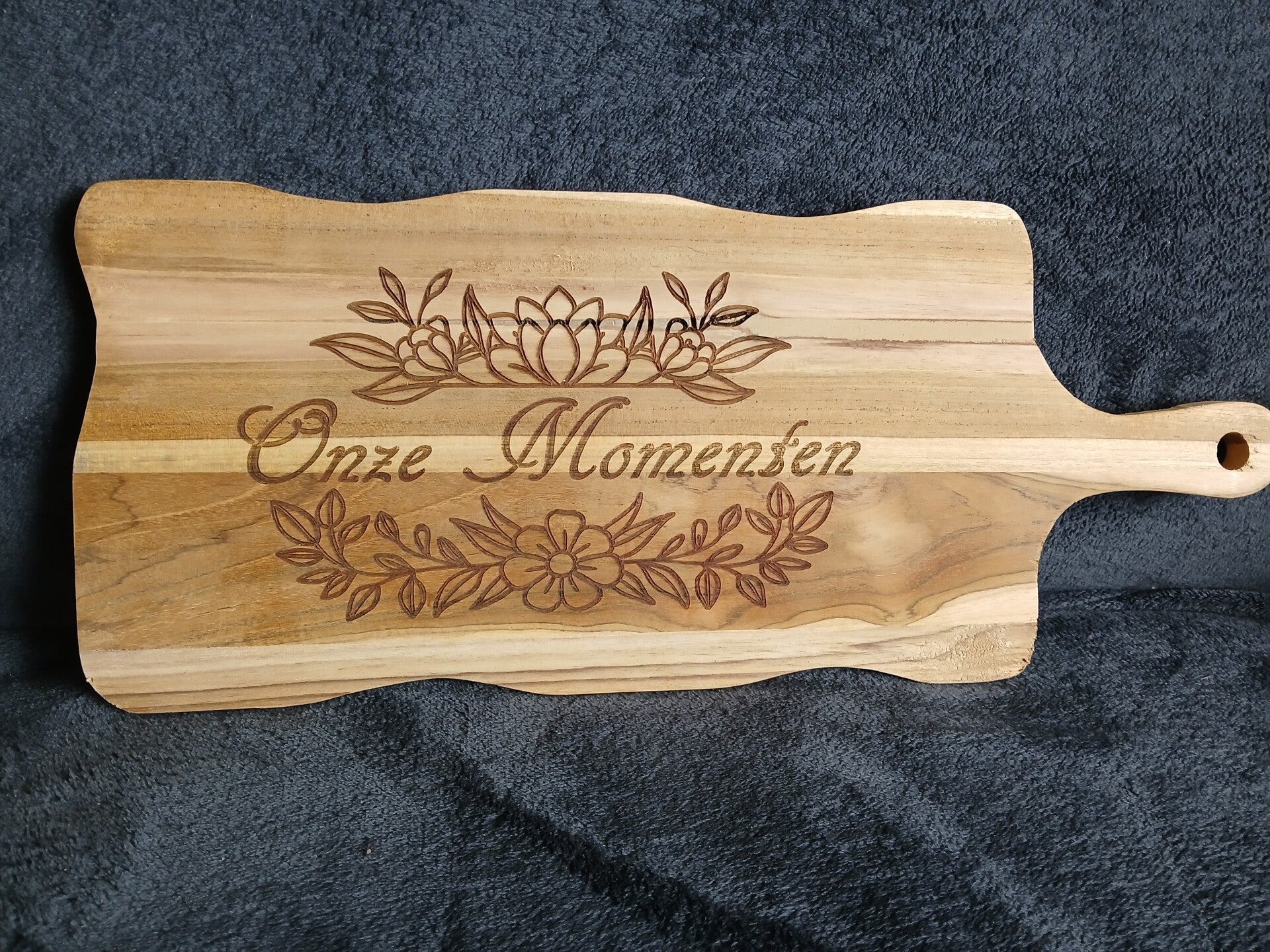 Natuur look serveerplank