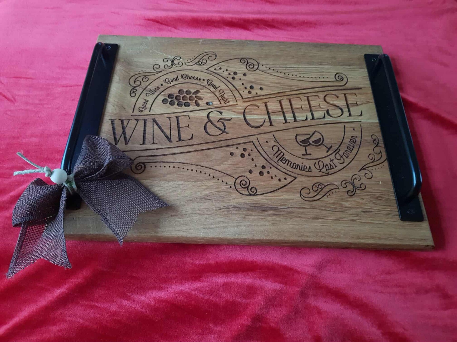 Serveer plank Kaas of kleine snacks