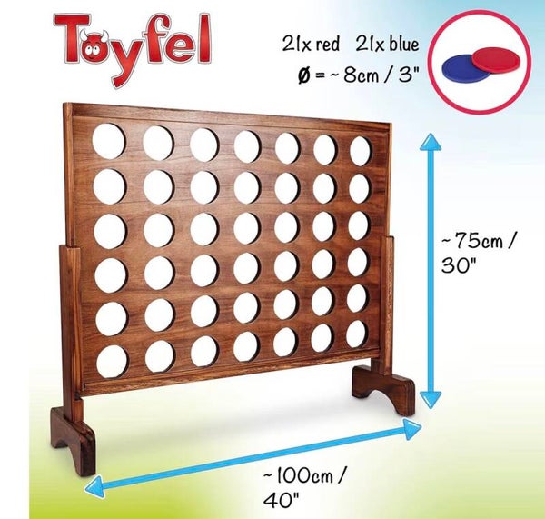 Puissance 4 en bois