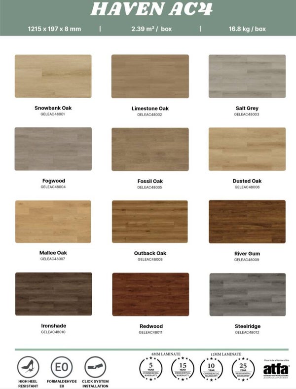 Lakeview 8mm Laminate