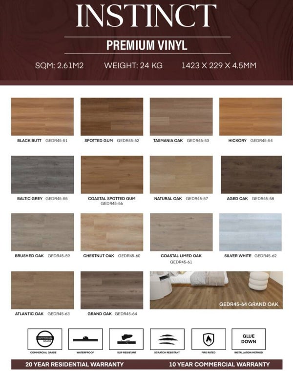 Instinct Vinyl 4.5mm