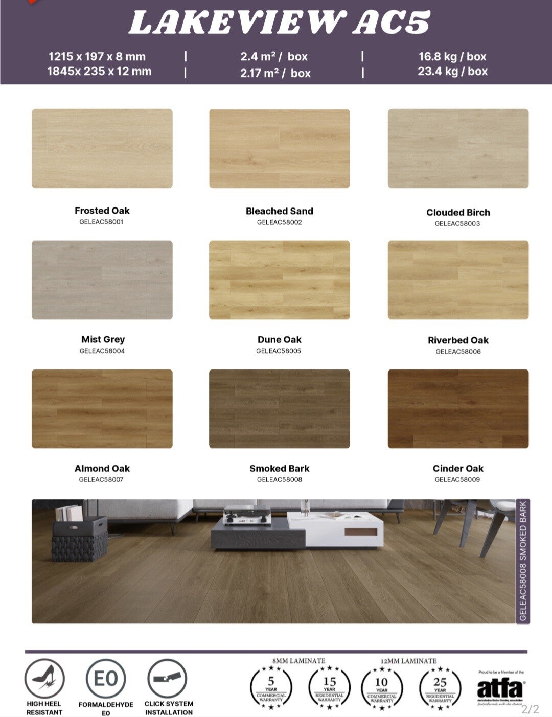 Haven 8mm Laminate