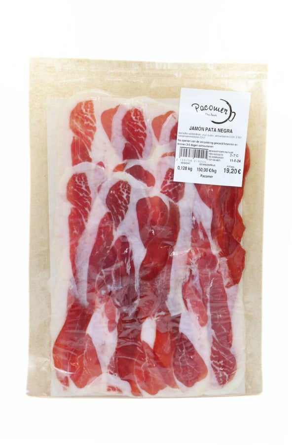 Jamón ibérico Pata Negra 100g