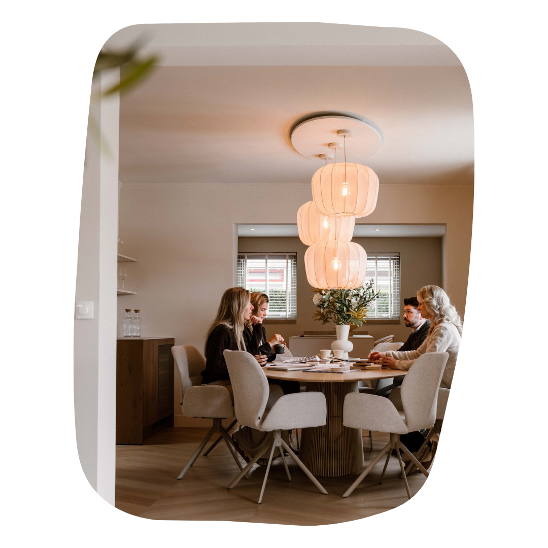 Interieuradvies  op locatie, waar wij langskomen om jullie te adviseren.