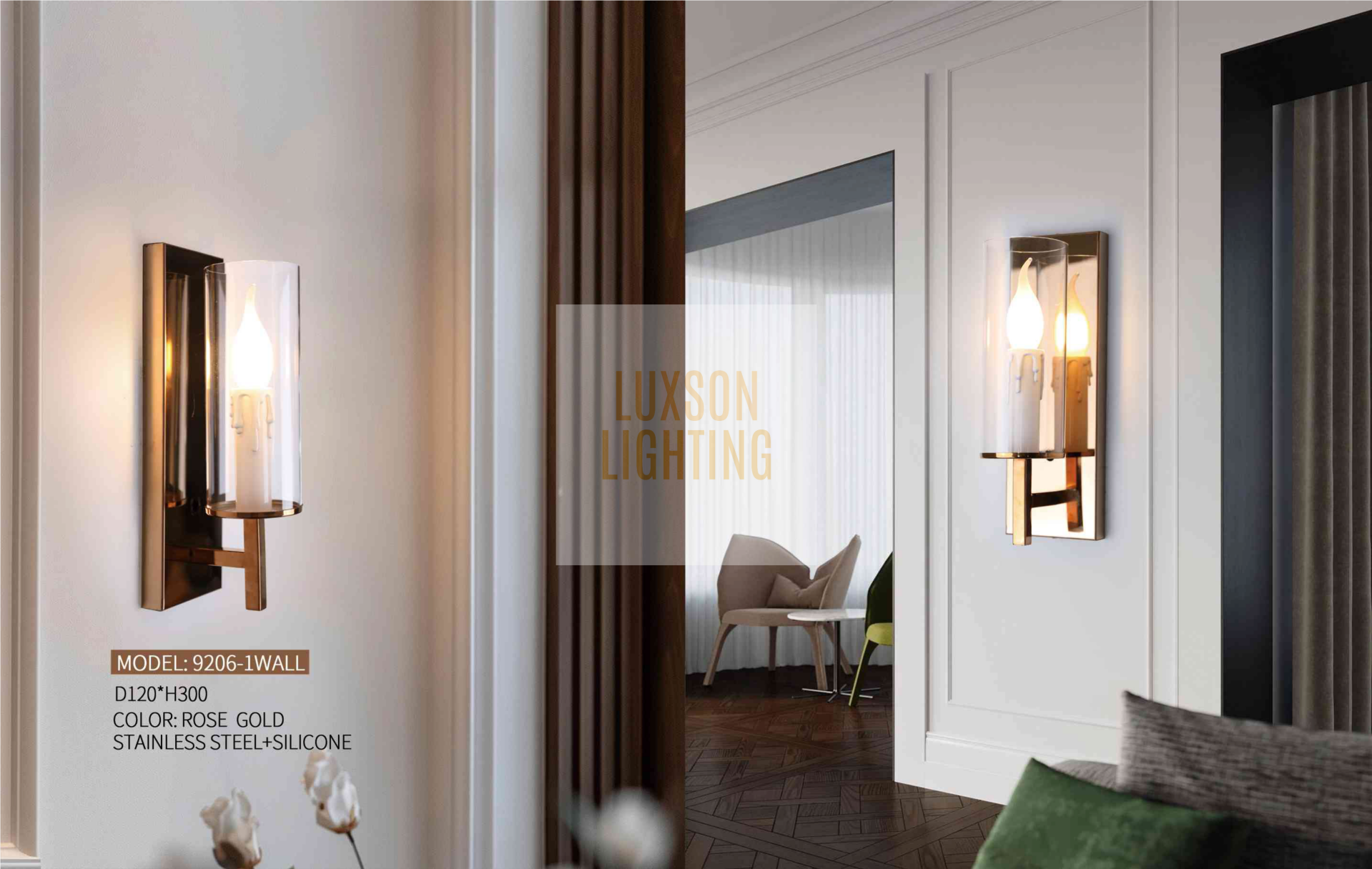 9206-1WALL Exclusieve Luxson-