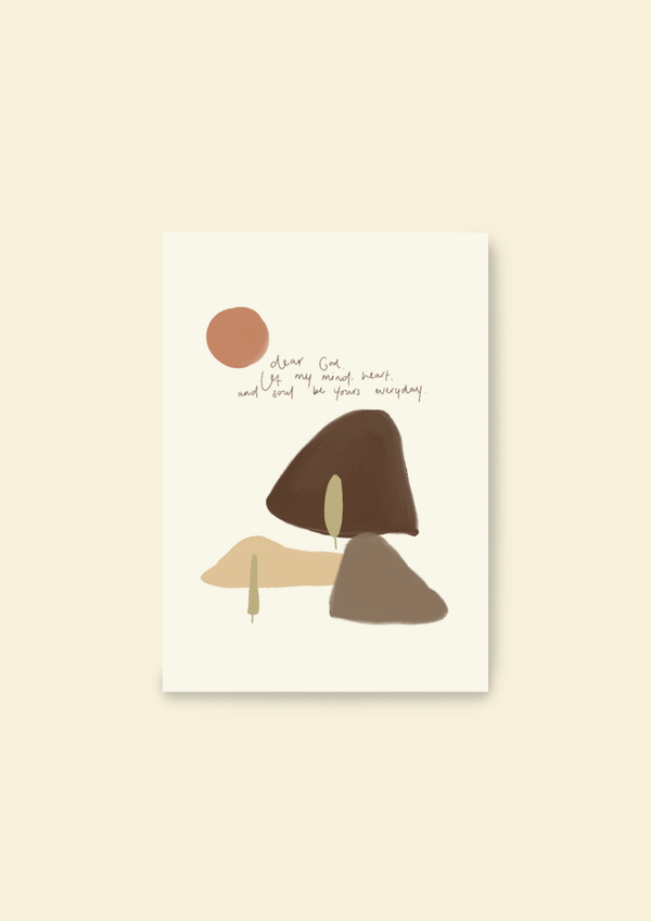 kaartje | dear God