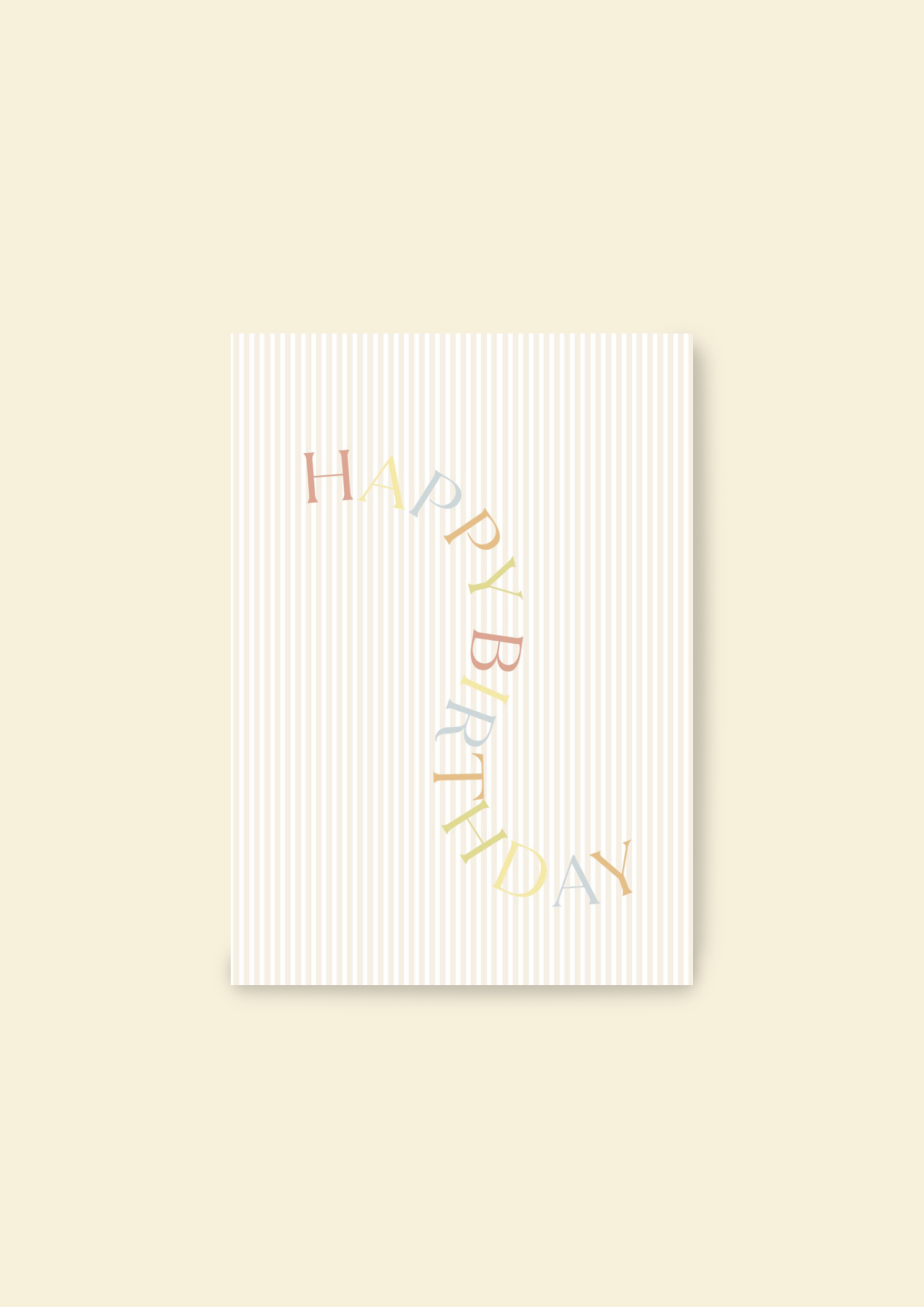 kaartje | happy birthday