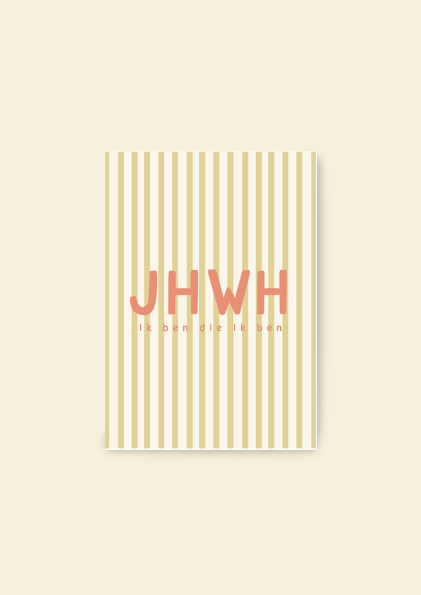 kaartje | JHWH