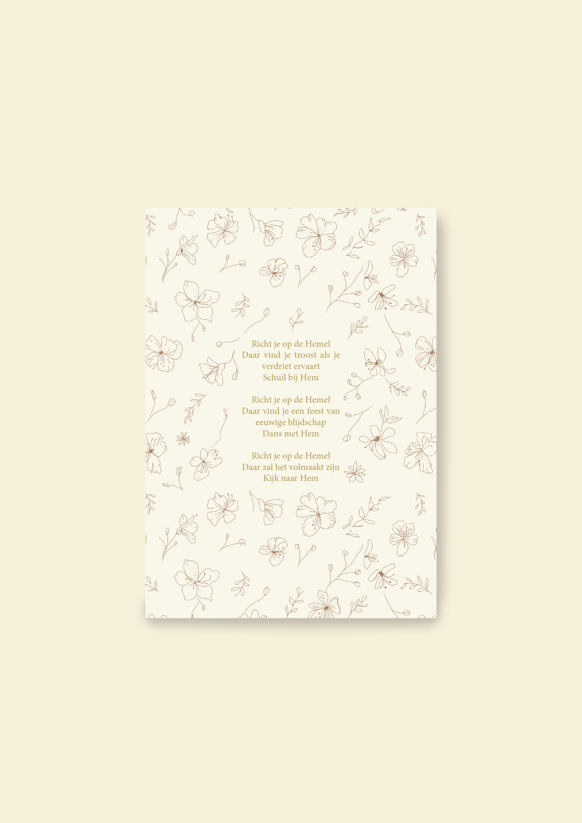 kaartje | richt je op de Hemel