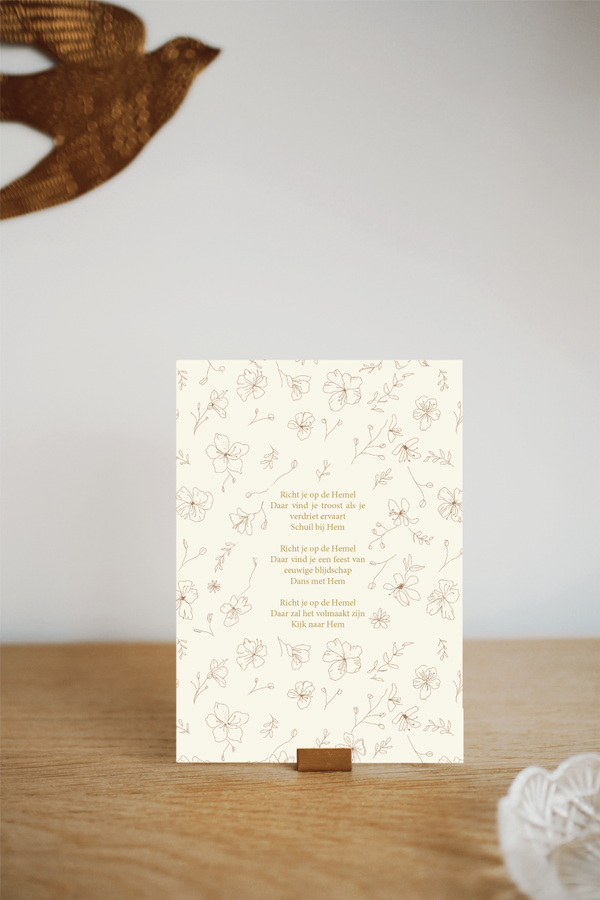 kaartje | richt je op de Hemel