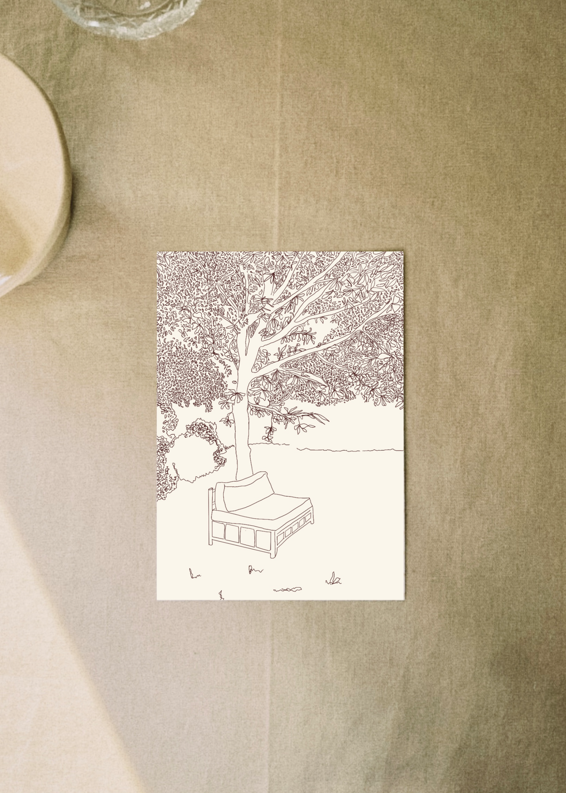 kaartje | samen zitten