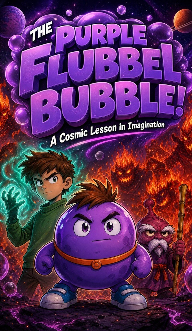 Cover of The Purple Flubble Bubble