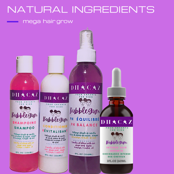 Natural Hair Growth Care for Babies and Children with No Eye Irritation